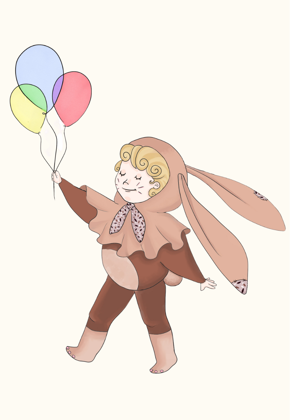Illustration numérique - Portrait enfant "Les Bébiz"