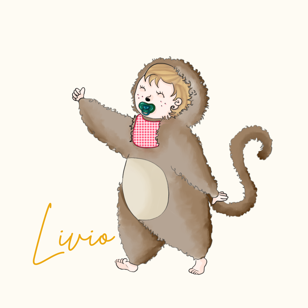 Illustration numérique - Portrait enfant "Les Bébiz"