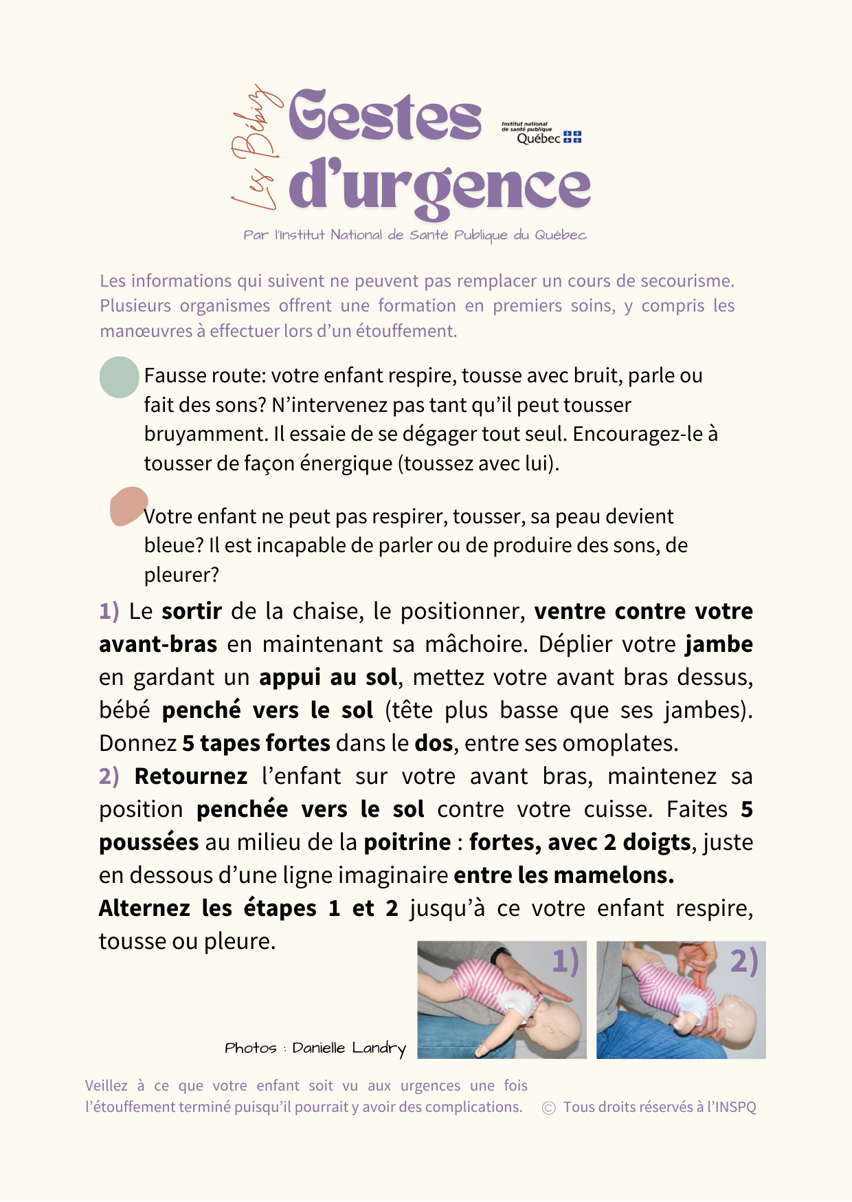 Lot de fiches récap astuces parents - l'essentiel des pratiques physiologiques