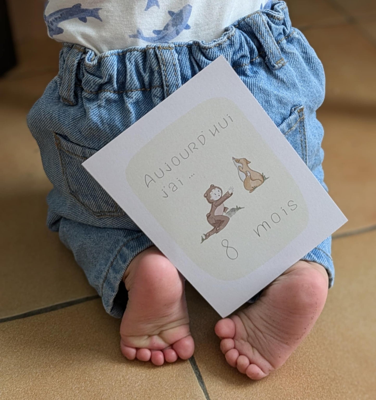 Cartes étapes recto/ verso à personnaliser