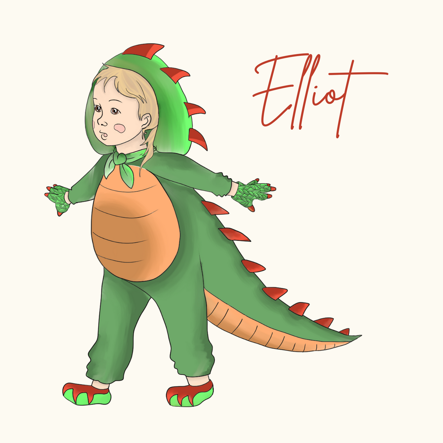 Illustration numérique - Portrait enfant "Les Bébiz"