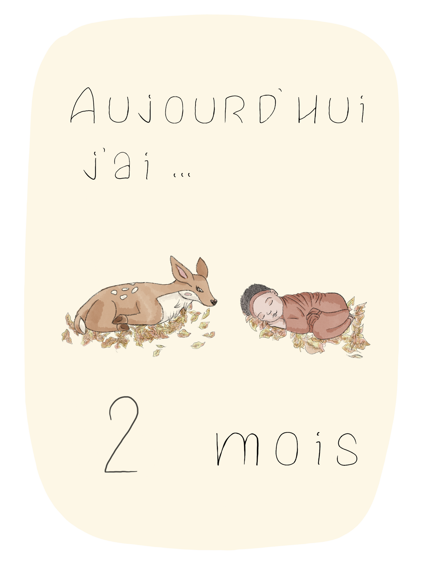 Cartes étapes recto/ verso à personnaliser