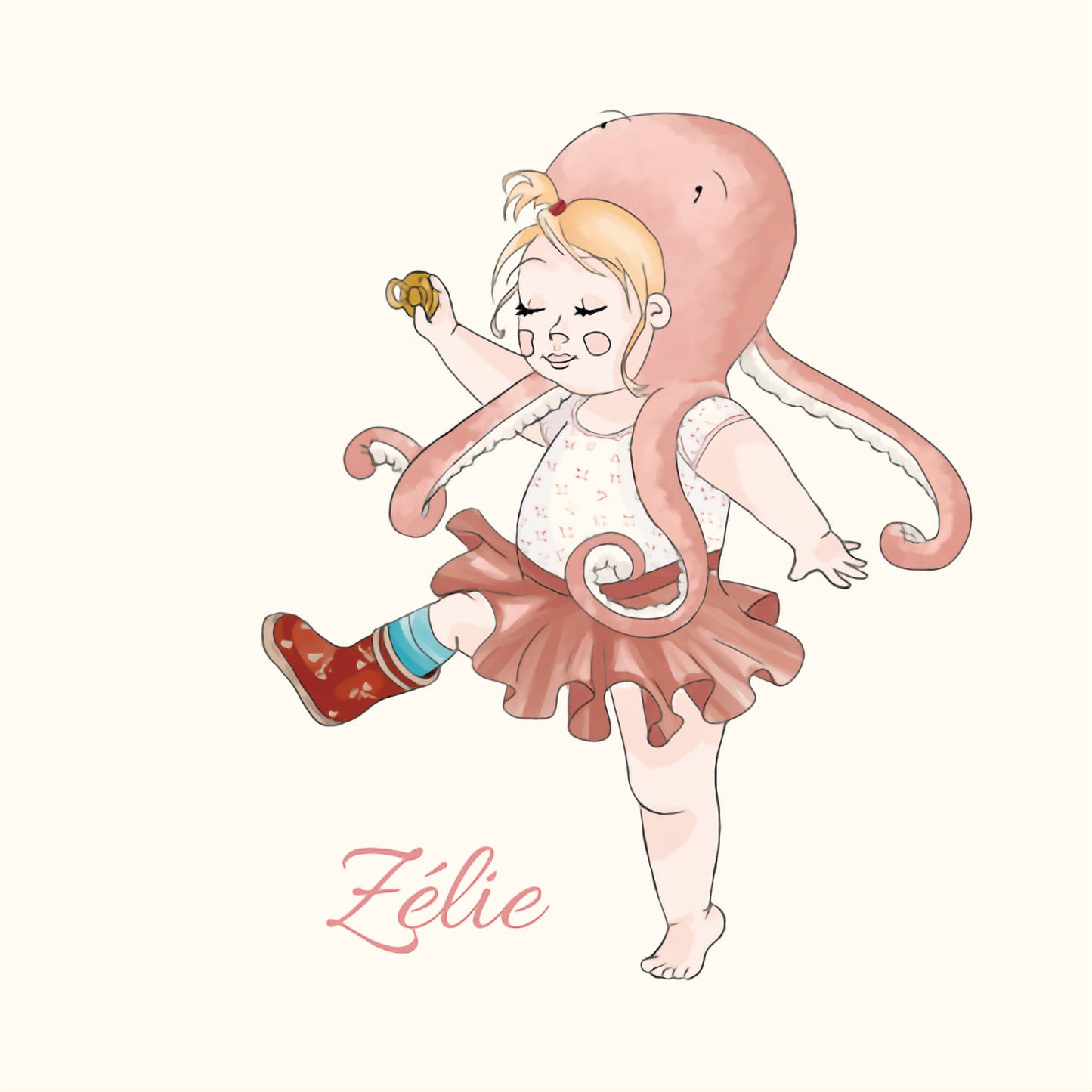 Illustration numérique - Portrait enfant "Les Bébiz"